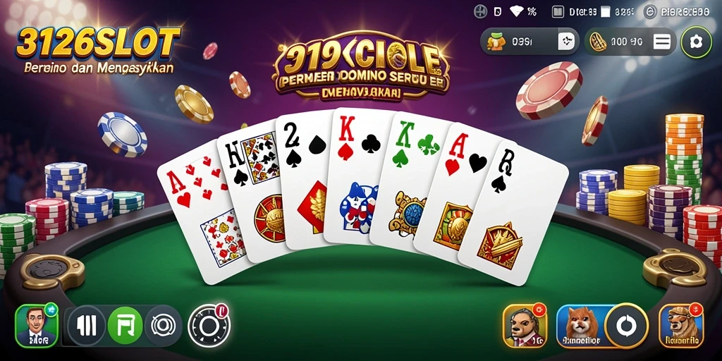 Tampilan gameplay seru dan interaktif di 3126SLOT.