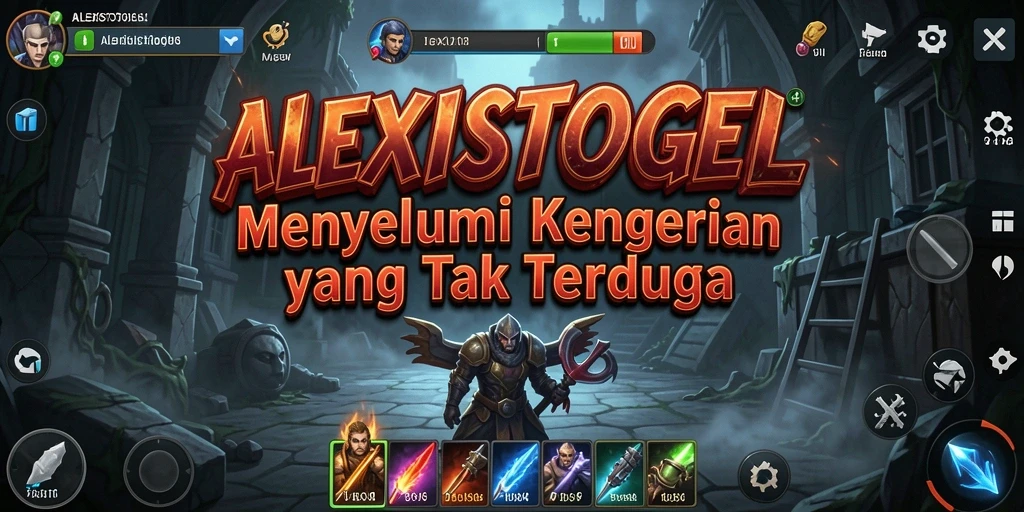 Tampilan gameplay yang menegangkan dari ALEXISTOGEL.