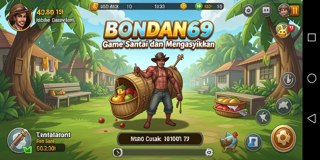 Tampilan gameplay BONDAN69 yang mengasyikkan dan menarik perhatian.