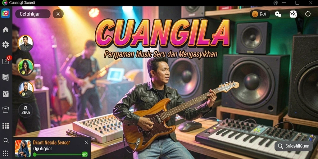Tampilan gameplay CUANGILA yang menarik dan interaktif.