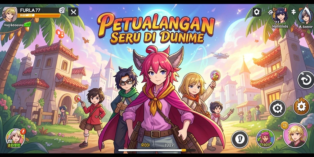 Gameplay seru dan grafis menawan di FURLA77.