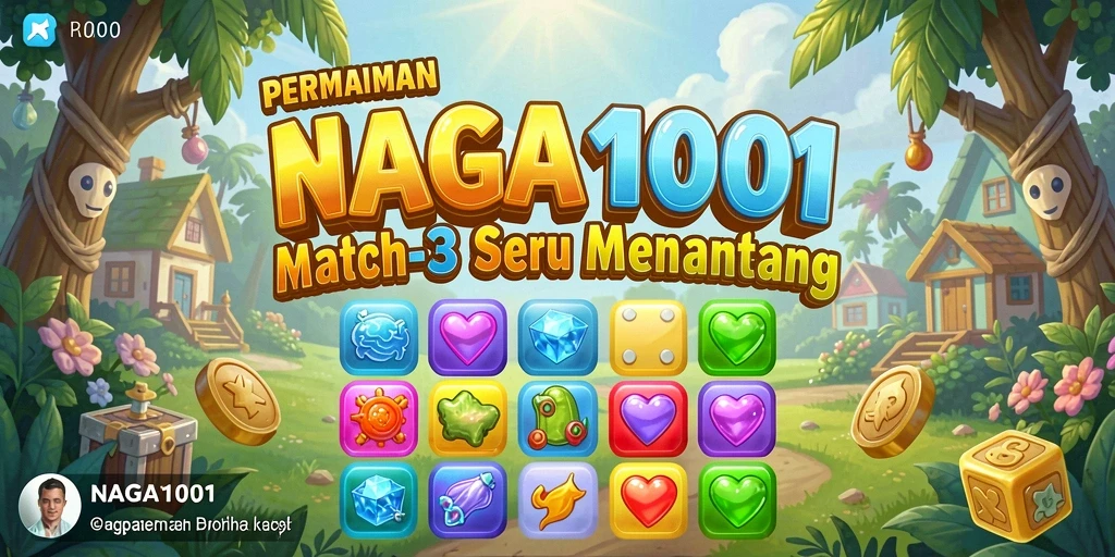 Tampilan menarik dari gameplay NAGA1001 yang seru.