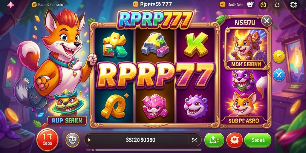 Tampilan menarik dari gameplay RPRP777 yang mengasyikkan.